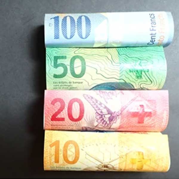 Fake Swiss Francs for Sale